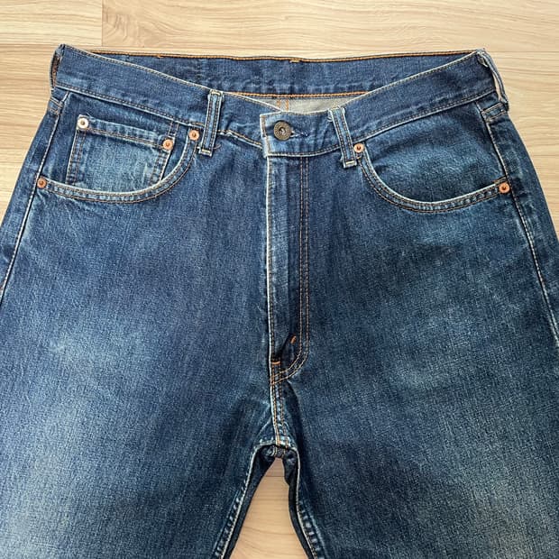 00s 리바이스 503 34x36 다크 인디고