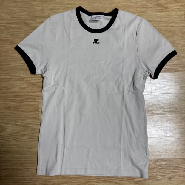 꾸레쥬 T-SHIRTS REEDITION CONTRAST
