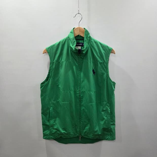 폴로랄프로렌 골프 투웨이 집업 베스트 M 