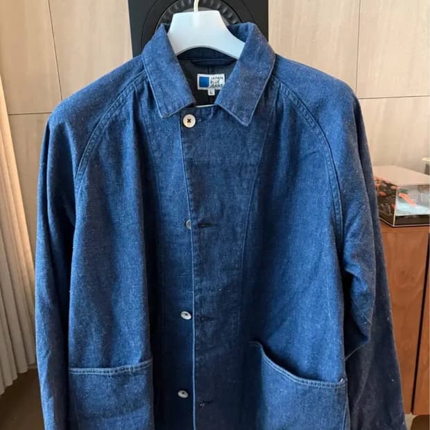 재팬블루 JAPAN BLUE 워크 자켓 커버올 자켓