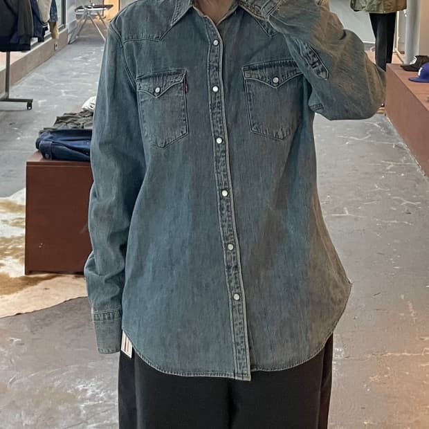 리바이스 웨스턴 데님 셔츠 H2133