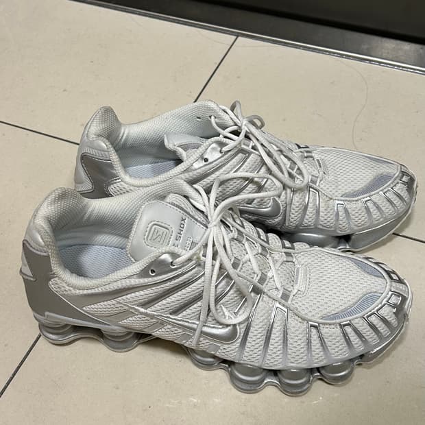 (W) Nike Shox TL Metallic Silver 샥스 실버