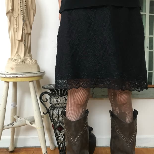 intage lace skirt (25inch) 