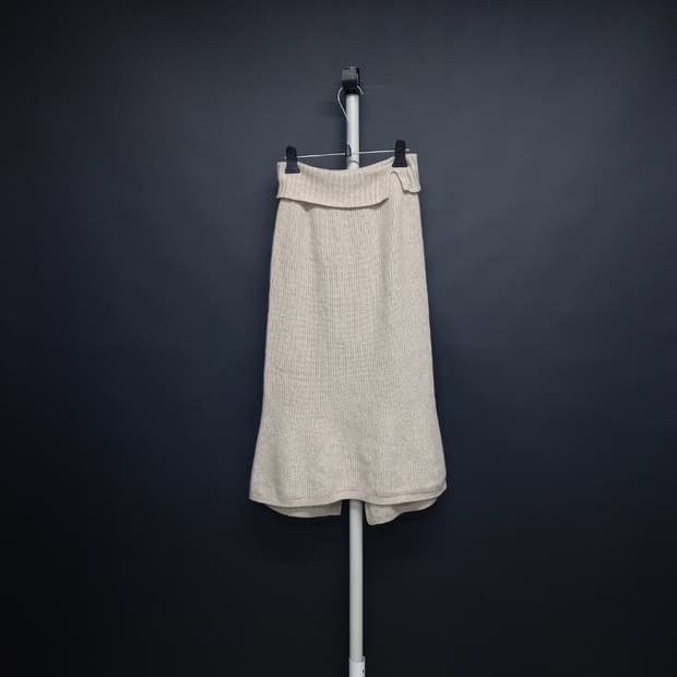 마인 춘추동 캐시미어블랜 홀가먼트 니트 롱 스커트 44 55
