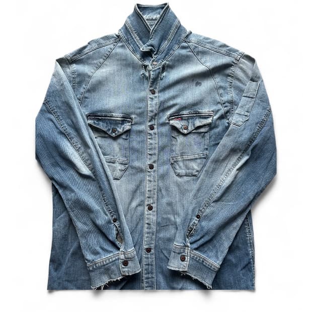 빈티지 데님 워크셔츠 
