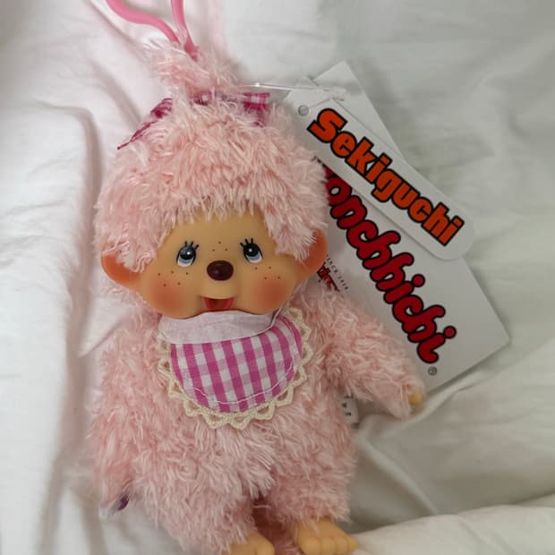 정품새상품 몬치치 모코모코 키링