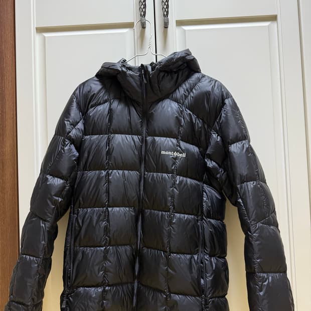몽벨 슈페리어 다운 파카 블랙
