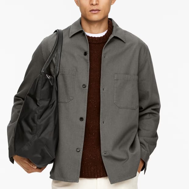 (48) 아르켓 Arket Cotton Twill Overshirt