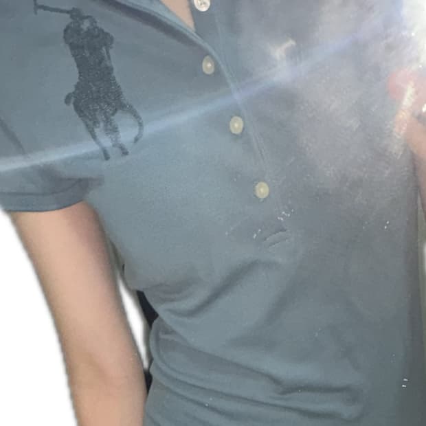 폴로랄프로렌 빅로고 빅포니 비즈 포인트 카라 반팔티