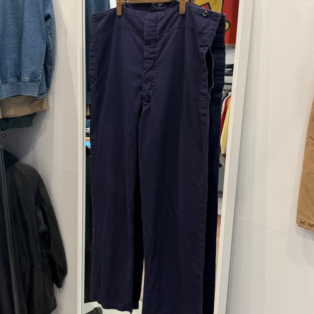 70-80s French work pants 프렌치 워크 팬츠 (42)