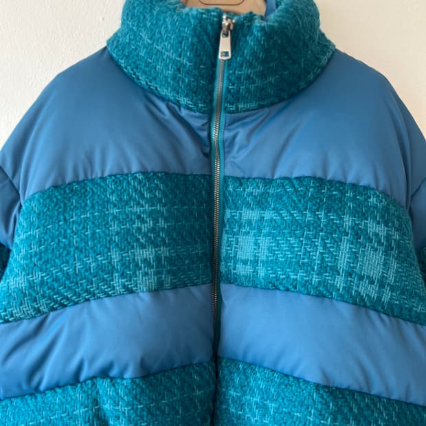 더일마 THEILMA 여성 구스다운패딩 크롭패딩점퍼