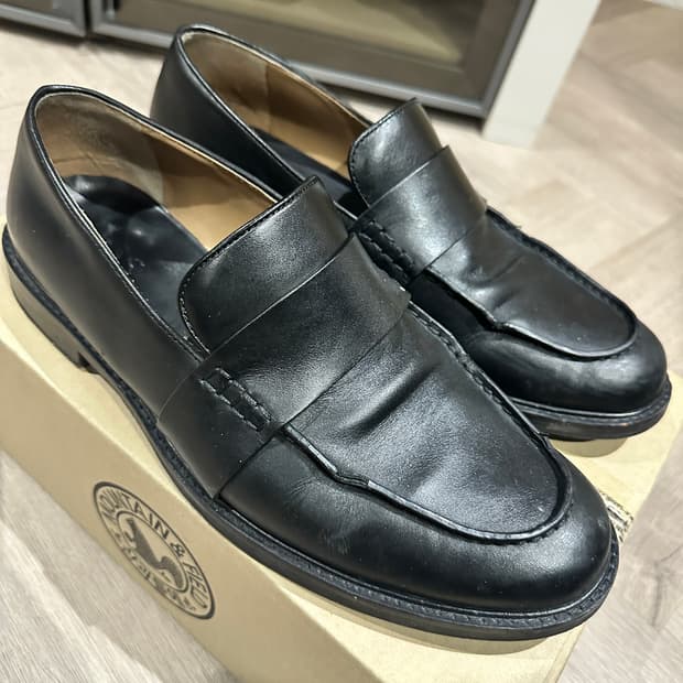 COS 코스 페니 로퍼 블랙 색상 43사이즈 280