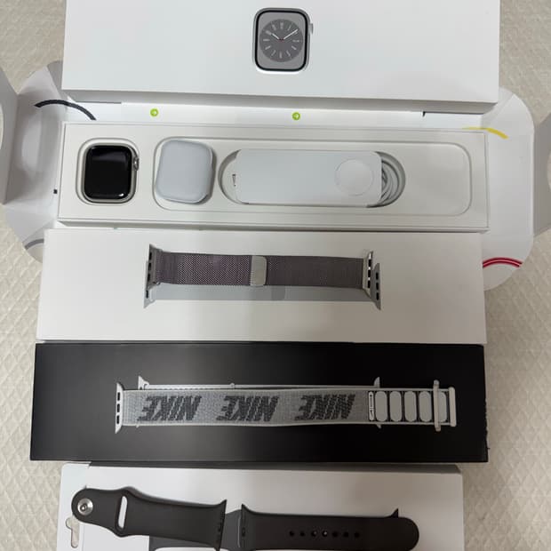 애플워치8 스테인리스스틸 41mm