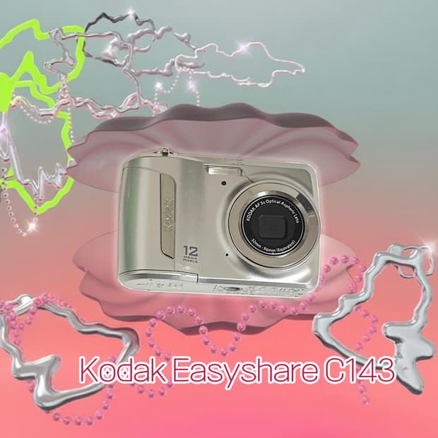 풀셋!) Kodak EasyShare 코닥 이지쉐어 C143 실버