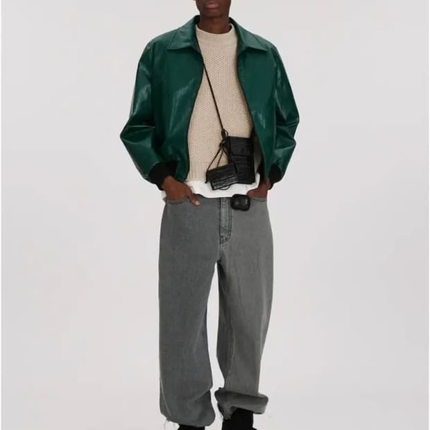 렉토 60S Benn Shine Faux Leather Jack L