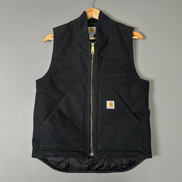 칼하트 워크 베스트 조끼 블랙 S 실측 M [011906]