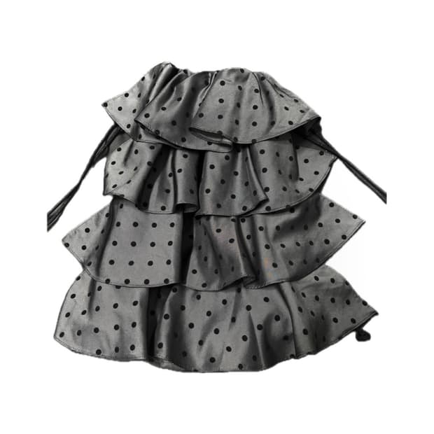 바니쉬먼트 도트 러플 짐색