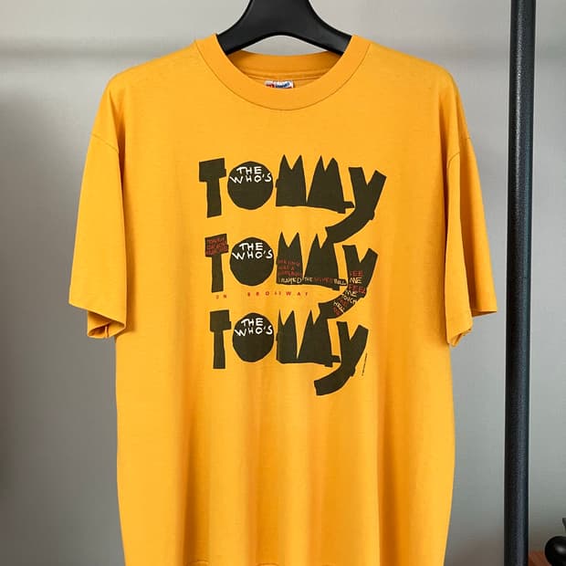 90s 빈티지 더후 티셔츠