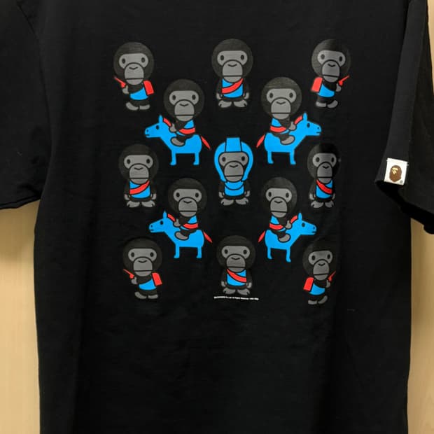 베이프 마일로 반팔