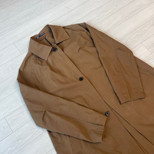ZARA 밀리터리 롱 트렌치코트