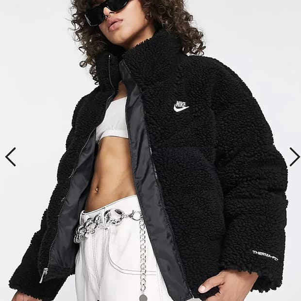 나이키 써마핏 우먼 셰르파 뽀글이패딩