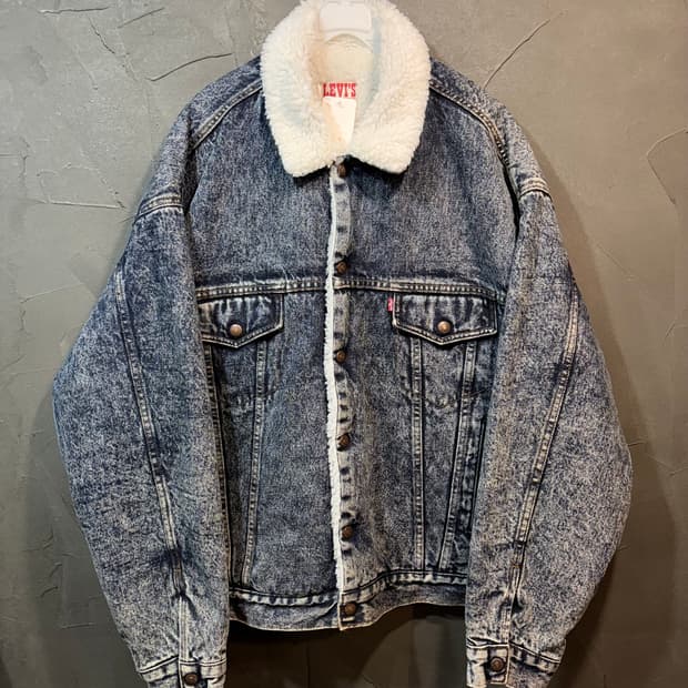 [XL] LEVIs 리바이스 USA 쉐르파 데님 자켓