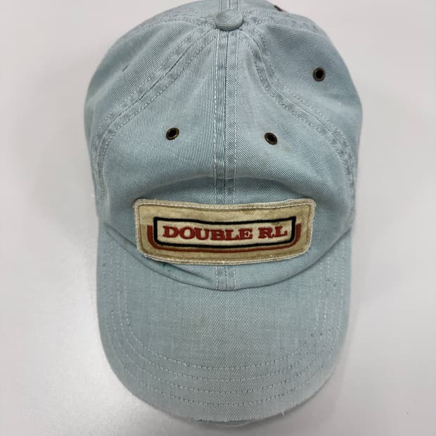 더블알엘 가먼트다이드 볼캡 / 라이트블루