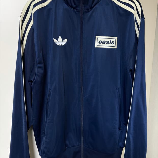 택o) 오아시스 아디다스 파이어버드 트랙탑 져지 나이트 인디고 네이비