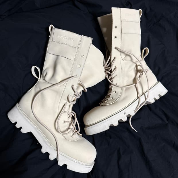 [43] jw anderson 컴뱃 부츠 쇼피스
