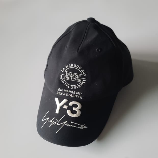 Y3 x 아디다스 볼캡