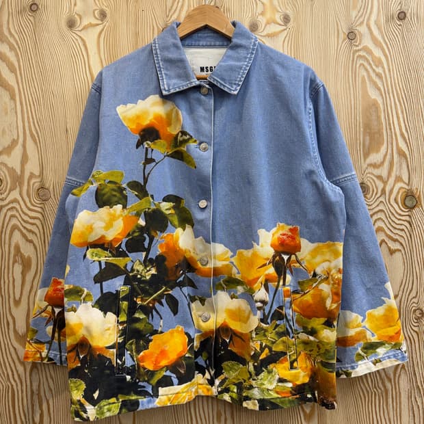 MSGM 플로럴 프린트 자켓
