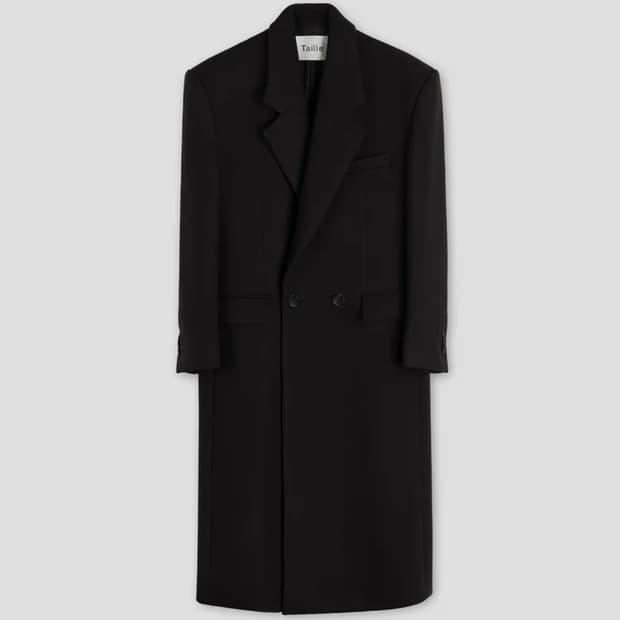 CONVERTIBLE TAILORED COMO COAT BLACK 타일레
