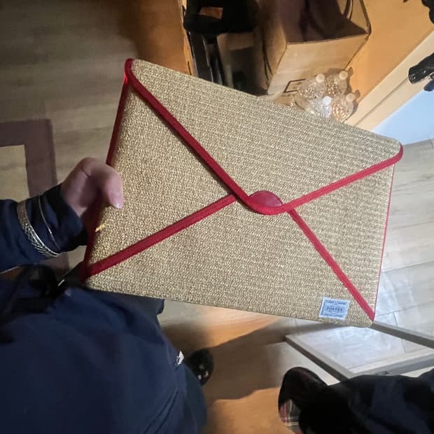 porter x beams laptop pouch