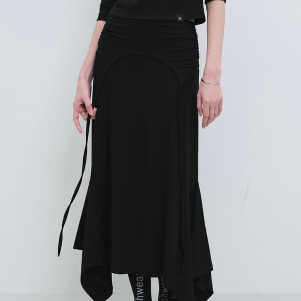 윤세 레이어드 스커트