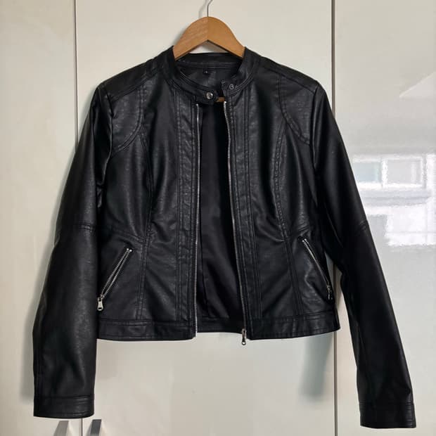 vintage leather jacket