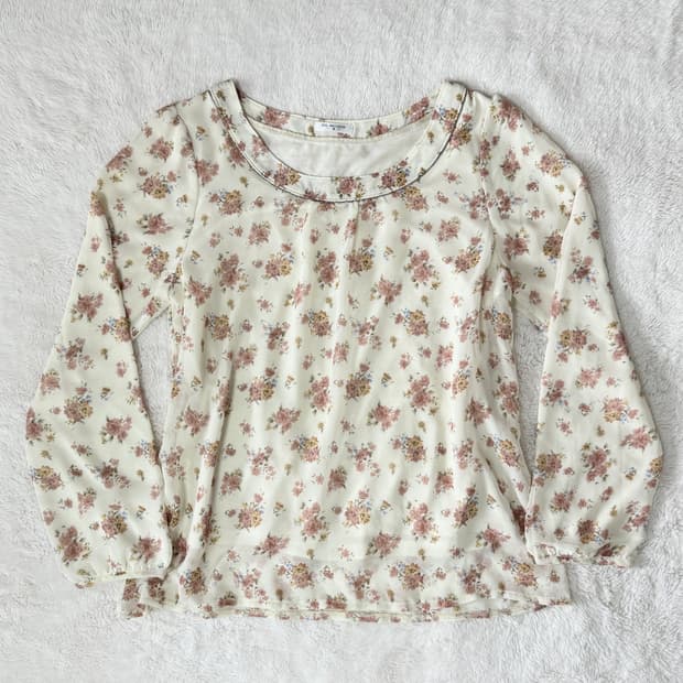 Glacier 모리걸 하구미 스즈코 블라우스