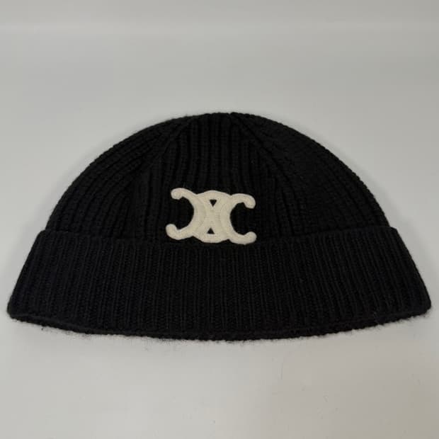 셀린느 심리스 캐시미어 트리오페 클로시 비니 ( os )