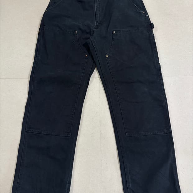 칼하트 더블니 B01 BLK 38x32 (실측36)