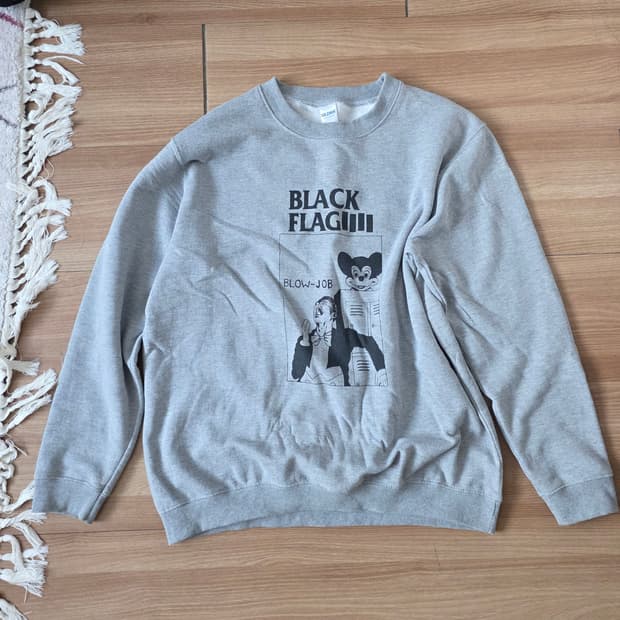 블랙 플래그 스웻 XL