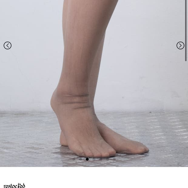 chiyag - Shimmery Glitter Knee-Hi