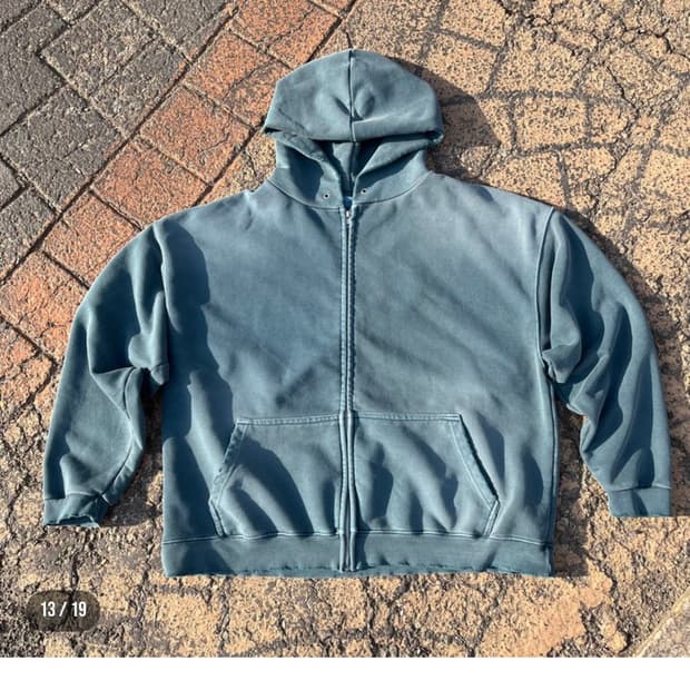 소버 굿즈 Sober Goods 24SS 레플리카 풀집업 후디