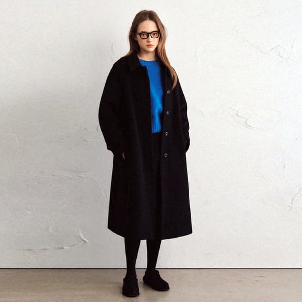 오로(Oro) 울리치 오버핏 발마칸코트 프리사이즈