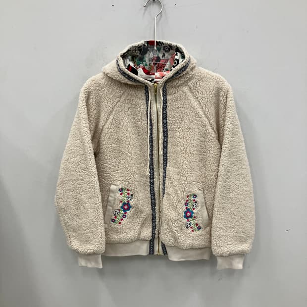 Scolar 스콜라 히피 후리스 후드 집업