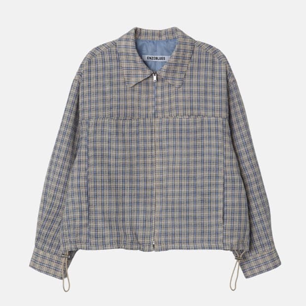 엔조블루스 셔츠 자켓 (Multi Check)