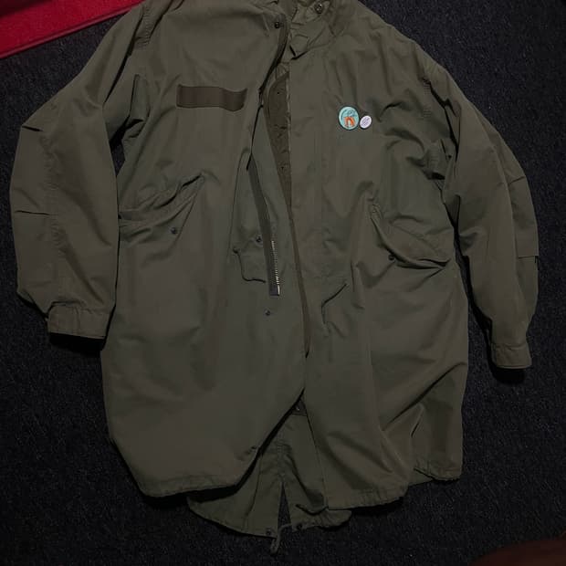 프릭스스토어 m-65 피쉬테일 개파카 size S