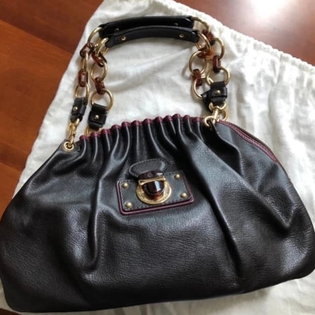 마크제이콥스 카프라 사첼백 체인백