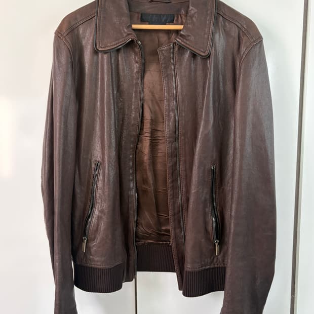 AlexanderMcQueen leather jacket 레더자켓