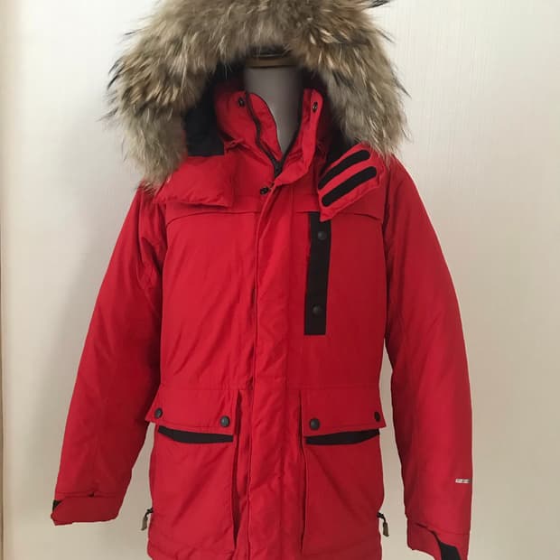 살로몬 오리털 패딩자켓 90