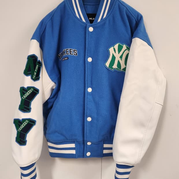 MLB 신상 바시티자켓 M 23SS