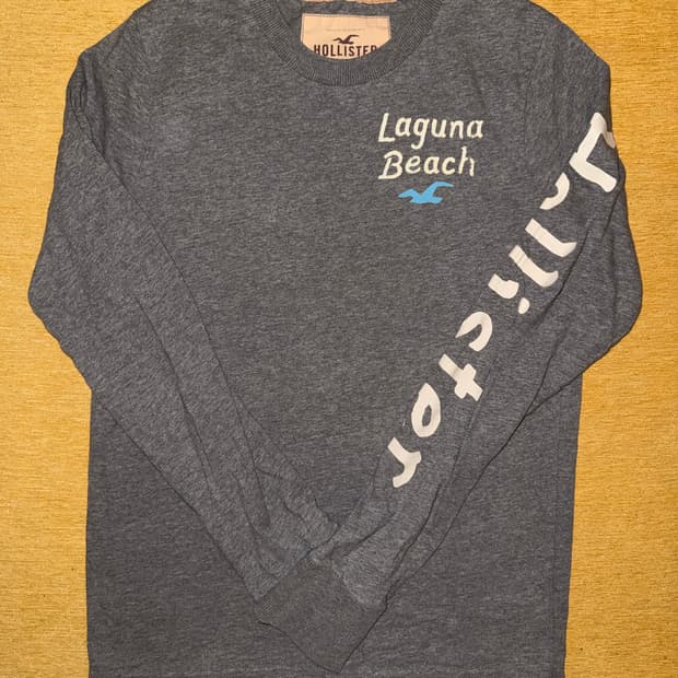 홀리스터 그레이 긴팔티 S